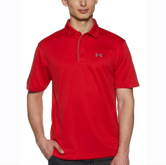 Under Armour Other - Under Armour Red Polo Shirt